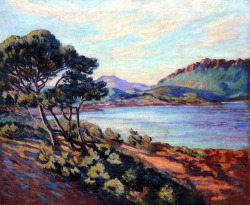 artist-guillaumin:  Agay Bay, 1910, Armand