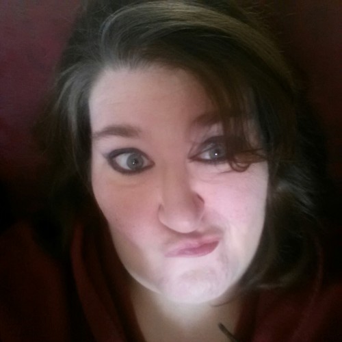 wickedlywenchy:  Goofy face……sexy huh? Lol