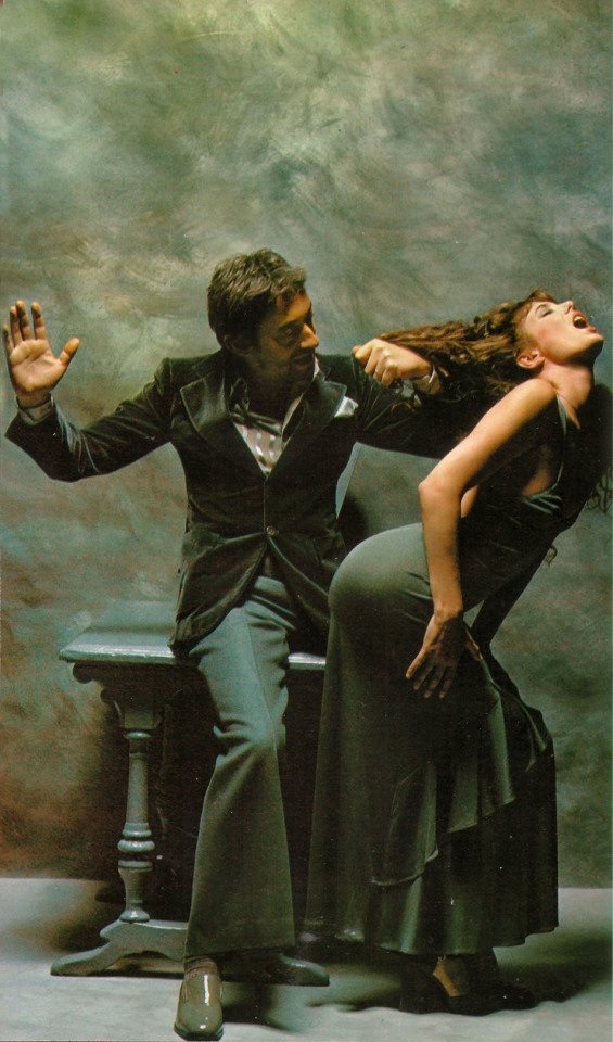 Serge Gainsbourg & Jane Birkin For Lui Magazine (1974)