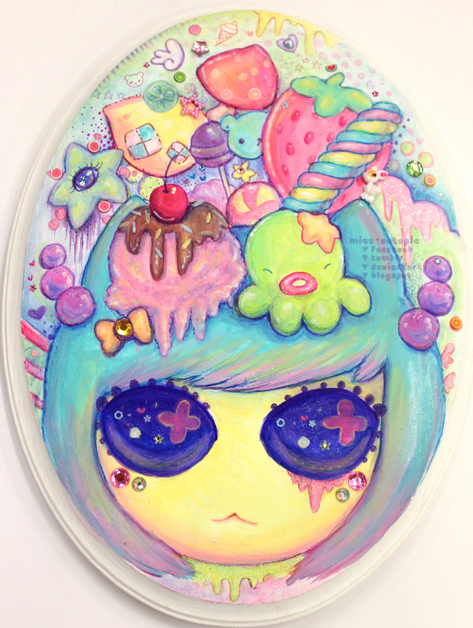 miss-octopie:  ♥ Octopie Acrylic compilation ♥ Most are available as prints