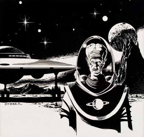 70sscifiart:  Vincent Di Fate