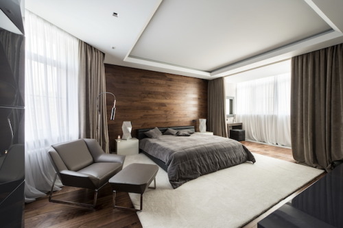 Apartment in Russia by Geometrix Design. (via A Futuristic Styled Apartment in Russia | Zeutch)