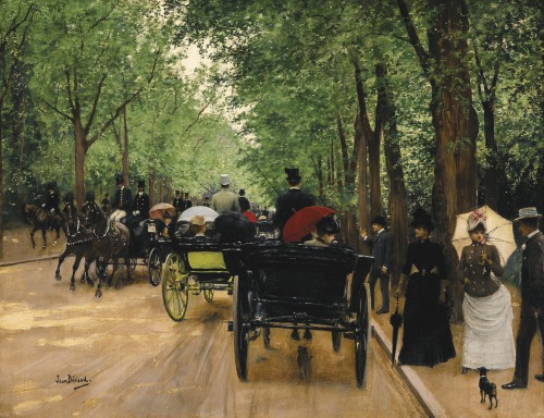 Jean Béraud - Bois de boulogne