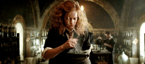 boyhikes:aurrorpotter:GIF REQUEST MEME: HP + favourite female character- requested by @gayspaceagend