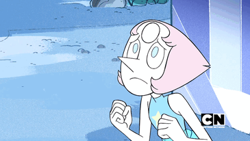Garnet puts her hand on Pearl&rsquo;s shoulder a lot. In &ldquo;Serious Steven&rdquo;