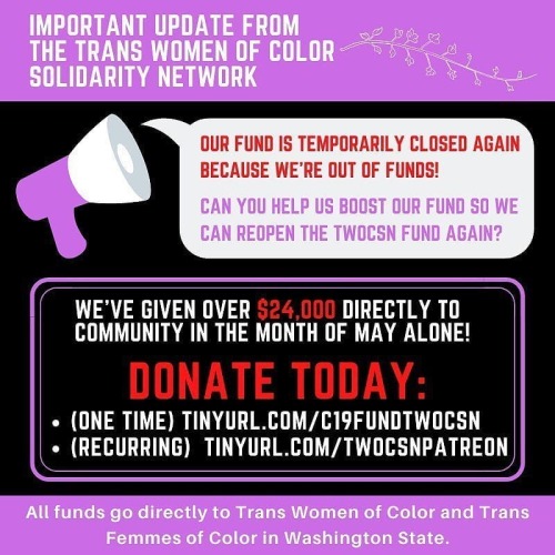 Posted @withregram • @twocsolidaritynetwork Hello family!! We are writing to let you know our fund i
