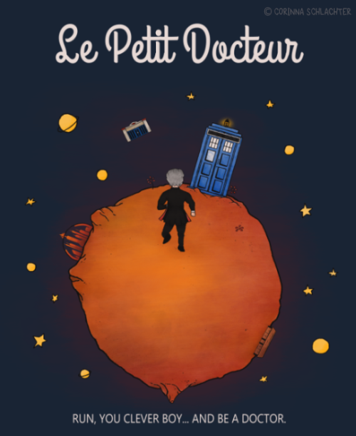 Le Petit Docteur - my new @qwertee design up for voting! www.qwertee.com/product/le-petit-docteur  T