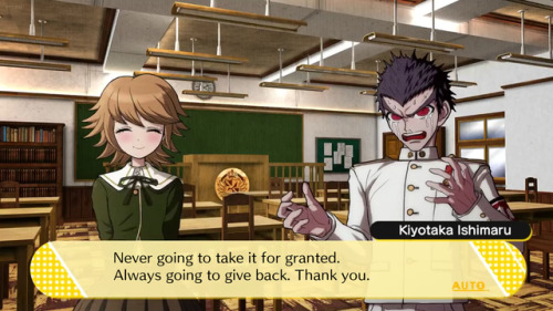 fakedrv3screenshots:Chihiro: Hi!Kiyotaka: So blessed. So moved. So grateful. Can’t believe this is m