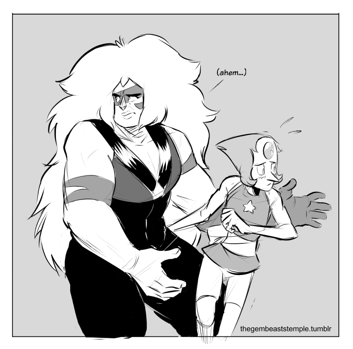 thegembeaststemple:  Y’all are gonna get me to ship these two yet Guest starring tiddygem‘s