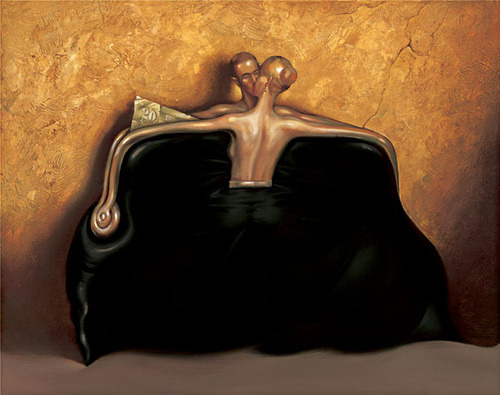 omgbuglen:  Incredible paintings by Vladimir Kush  Nuts