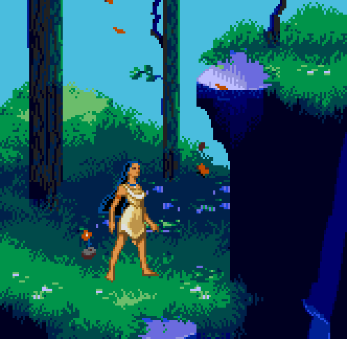 vgjunk:  Pocahontas, Megadrive / Genesis.
