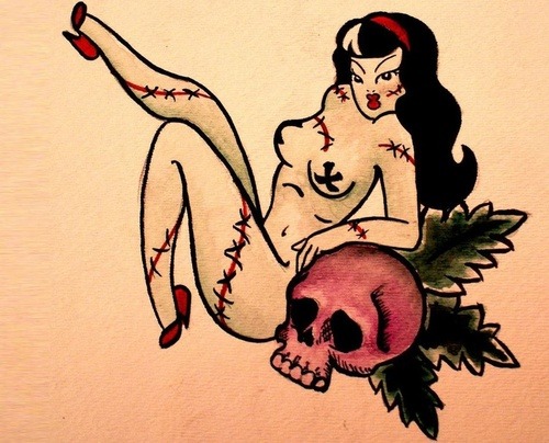 itsantikutefromhell:  Pinups en We Heart It. 