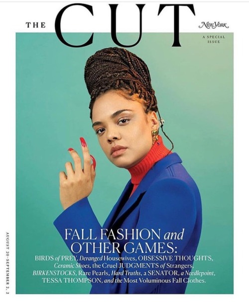 Tessa Thompson looks stunning as she graces the cover of @nymag  . #tessathompson #sorrytobotheryou 