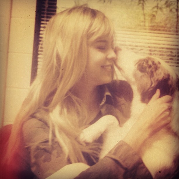 instagram-rbr:  torcendo muuito! #cachorradavip gaia linda 😘❤ - @sophiaabrahao-