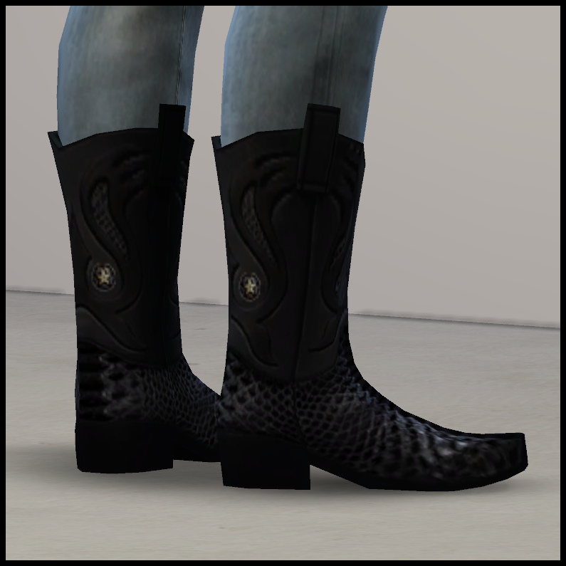 Sims 4 Male Boots CC