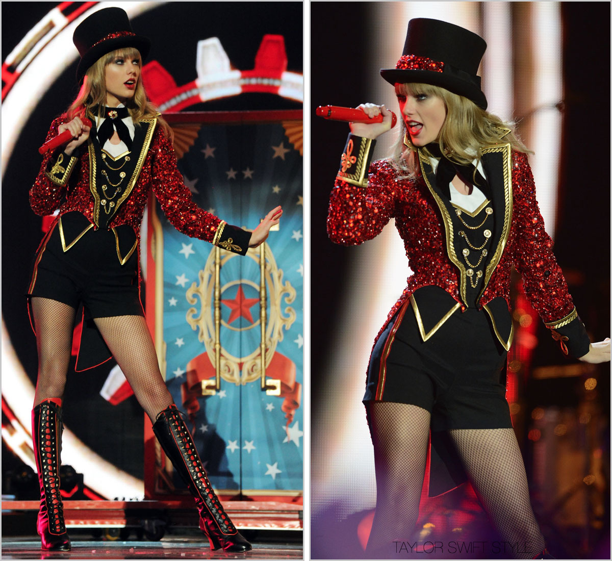 Taylor Swift Style Performing At The 12 Mtv Europe Music Video