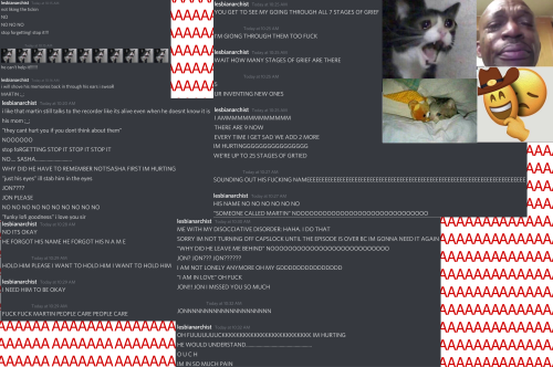 moodboard for mag170 feat excerpts of my liveblogging into @cursed-lights discord dms