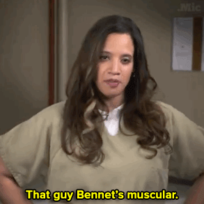 micdotcom:  Watch: The cast of OITNB parody Kimmy Schmidt’s “Peeno Noir” with “Honey