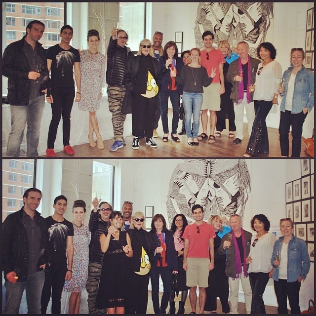 theartofspring:  Throwback last friday #nyc #art #event #french #chelsea #repoproom