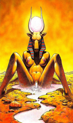 creamurjeans:  Hathor, 1983 ~ Philippe Caza