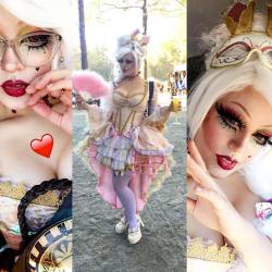 happyun-birthday:  ✨🎃13 days of halloween🎃✨ went to the #carolinarenaissancefestival This weekend and got to wear this old thing👌. . . #bioqueen #fauxqueen #marieAntoinnette #halloween #halloweenlooks #renfaire #sugarpill #rococo   I have