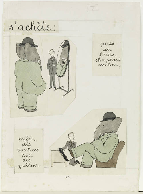 magictransistor:Jean de Brunhoff - Les histoires de Babar.