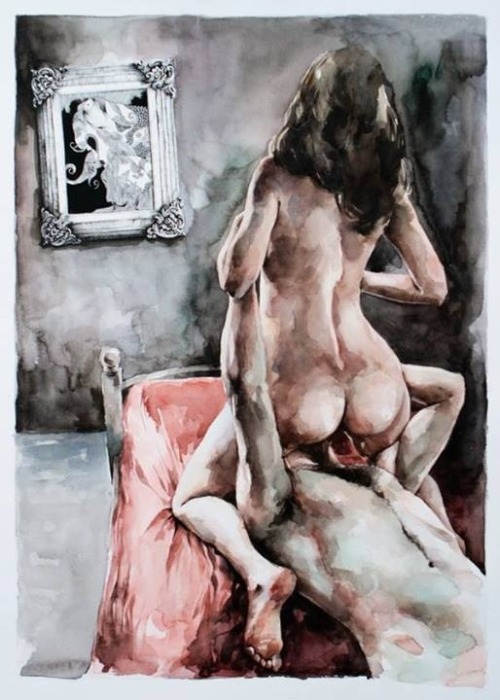 babinus:  Painting by Jônatas M. Campos adult photos