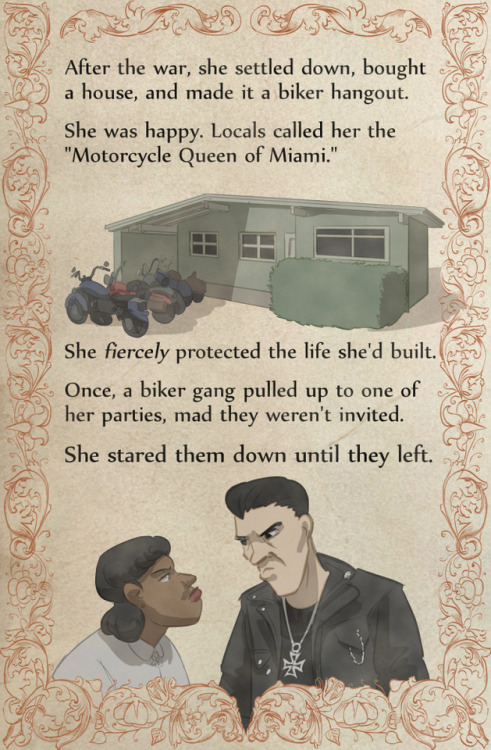 scatterations: screengeniuz: rejectedprincesses: Bessie Stringfield (1911-1993): The Motorcycle Q