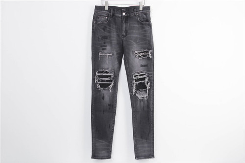  Amiri Mx1 Jeans Grey Pants for Men 