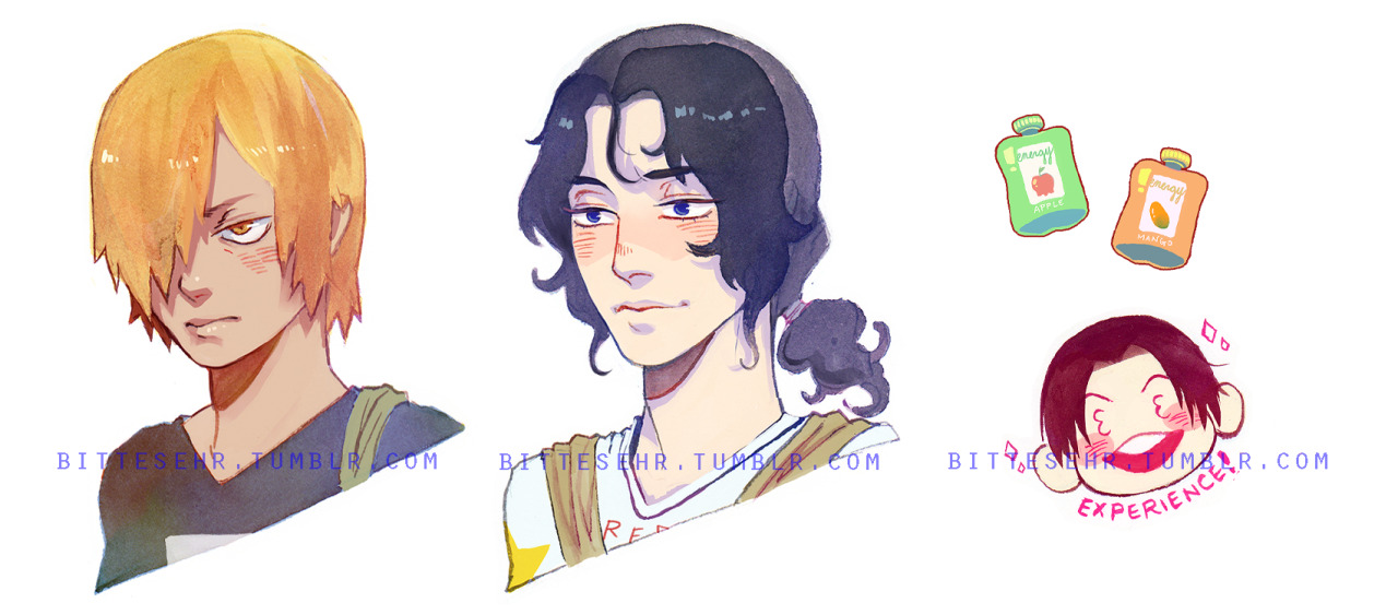 bittesehr:  full sohoku team stickies are available for pre-order in my store! 