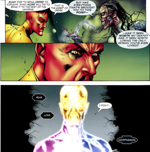 slaapkat:in my rereading of blackest night i came across one of my favorite sequences that shifted m