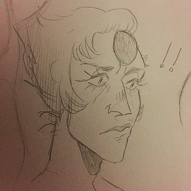 bulm4:  pearl: making my way downtown, pearl: walking fast,  pearl: [sees greg] pearl: