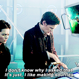 lonelygodinthetardis:It’s like my mum always said. The soufflé isn’t the soufflé, the soufflé is the