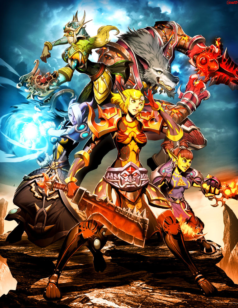 kuudererules:  World of Warcraft http://genzoman.deviantart.com/ 