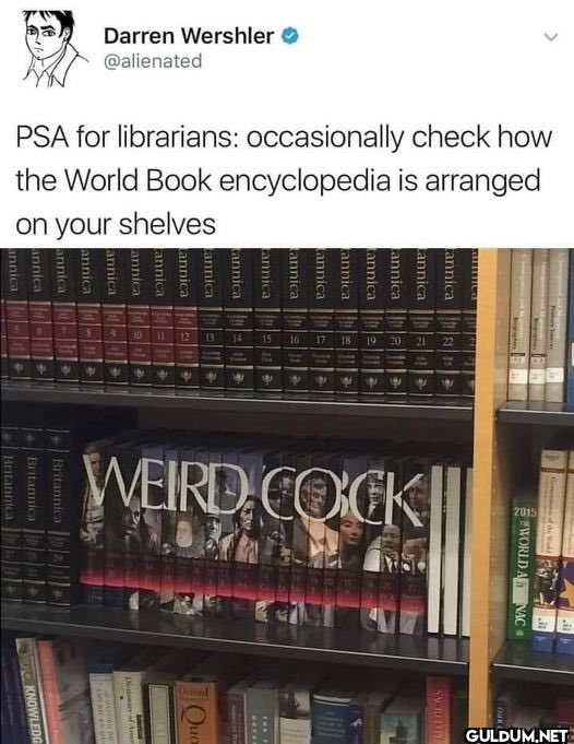 Ere PSA for librarians:...