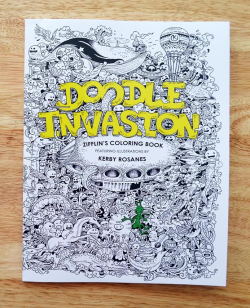 jedavu:  Doodle Invasion: The Highly Detailed Coloring Book That Adults LoveBy   Kerby Rosanes  