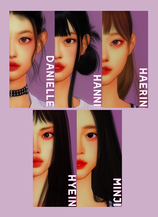 Sims Characters Haerin Newjeans Sims By Kj In 2023 Si - vrogue.co