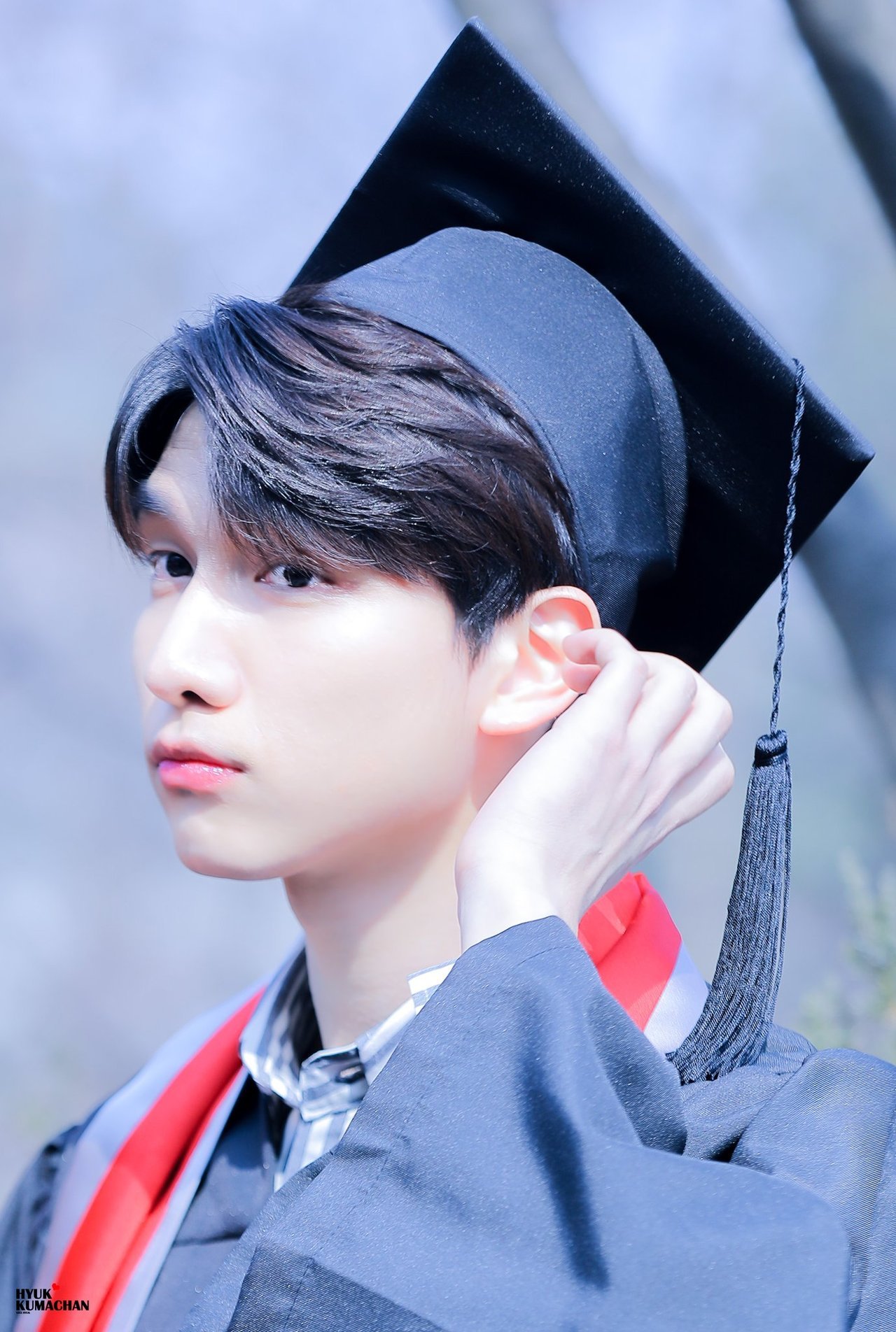 hansanghyuks:DIMA Graduation Ceremony 180220Hyuk Kumachan do not edit