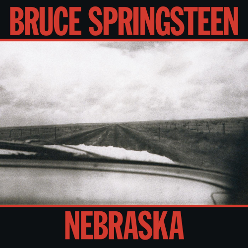 Bruce Springsteen ‘Nebraska’, Columbia, 1982. Designed by Andrea Klein, photograph by Da