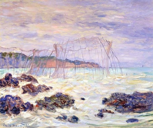 proleutimpressionists: Monet at Poissy (21)NetsMonet felt euphoric at the beginning of the summer ho