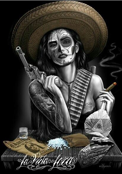 mexican gangster art