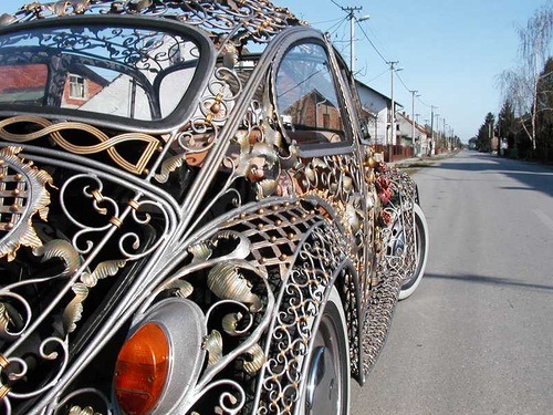 mazzufun:  Luxurious cars by Metal Art workshop Vrbanus Steampunk Victorian filigree