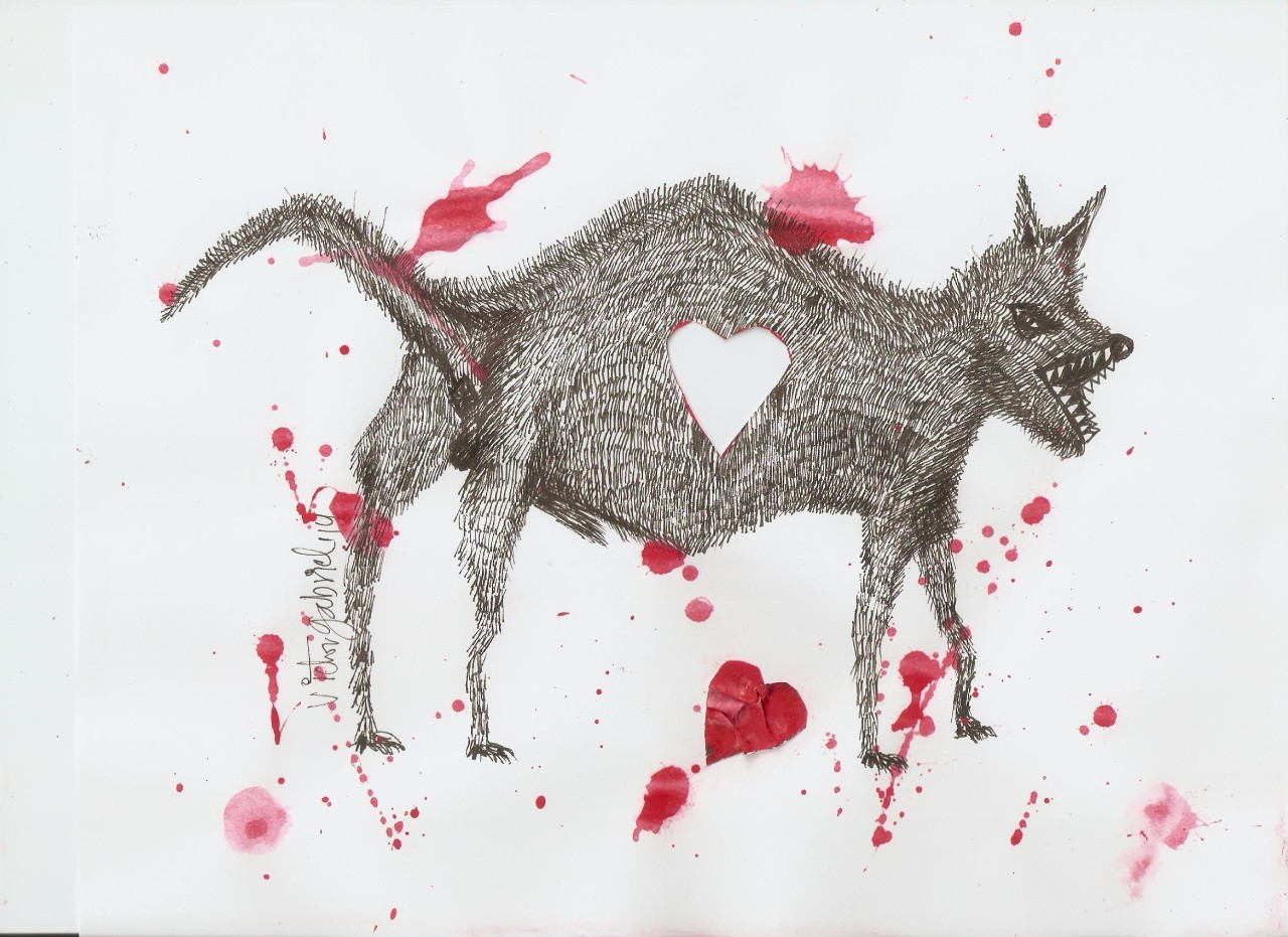 centrarte:  &ldquo;Animal herido&rdquo; - Victor Gabriel Ojeda, México