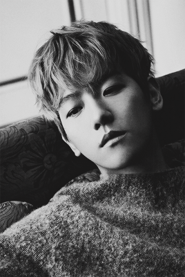 obaekhyun:  baekhyun for singles magazine   