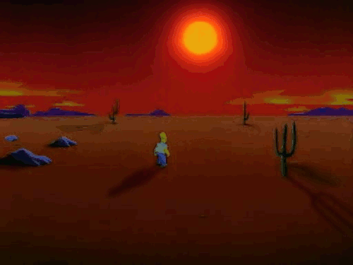 The Simpsons - El Viaje Misterioso de Nuestro Jomer (1997).