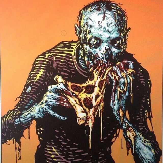 #zombie #pizza