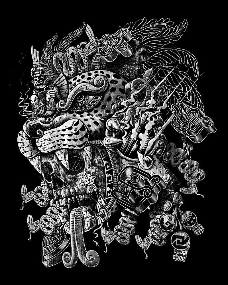 neomexicanismos:  “Guerrero jaguar del inframundo”Por bit.ly/Qetza