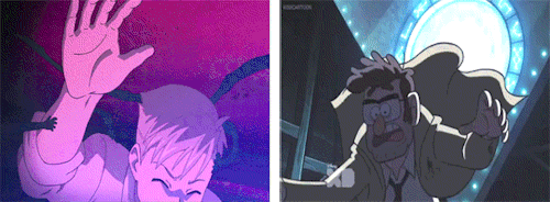 twixremix: gravity falls//fullmetal alchemist: brotherhood parallels:fullmetal falls: brotherhood (c