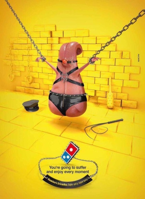 prettyboyshyflizzy:  pussy-and-pizzza-x:  fatandbougie:  dynastylnoire:  stingywithmycootiecat: lousirthe3rd:  lousirthe3rd:  lousirthe3rd:  Dominos is getting risqué  Wait…  DOMinos  😩😂  I had to see it  it has whip marks on it   Lmfao what