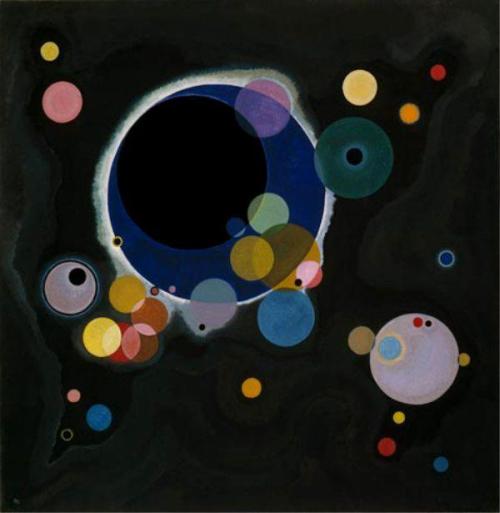 aletheiagogh: Vasilij Kandinskij - Several Circles (Einige Kreise), January–February 1926. Oil